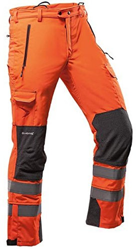 Pfanner Outdoor Warnschutzhose Gladiator extrem 804488, Farbe:orange, Größe:M (kurzgr.)