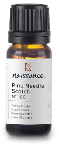 Naissance Kiefernadelöl (Nr. 160) - 10ml - 100% Naturreines Kiefernadel Ätherisches Öl für Naturkosmetik, Aromatherapie, Duftlampe - Duftöl für Aroma Diffuser