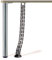 SO-TECH® Schreibtisch Kabelkanal Kabelführung Kabeldurchlass Länge: 780 mm rund Ø 62 mm silbergrau