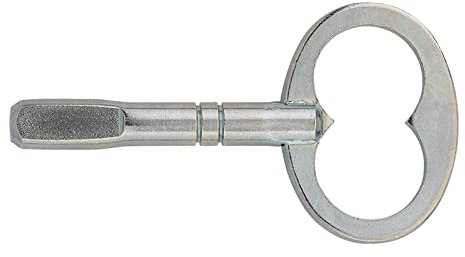 ITAR Clé mâle gdf - Matériau : Acier - Longueur : 81 mm - Décor : Zingué