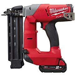Milwaukee 4933451573 - M18cn18gs-202x clavadora 18v m18 fuel sin escobillas clavo tipo 1,2mm, de 16-54mm, 2x m18b2