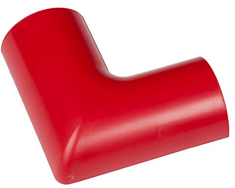 30mm x 15mm Red Clip-Over Right Angled Trunking Adapter – Flush 90 Degree Bend | Loops