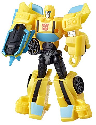 Transformers E1893 Cyberverse Scout Bumblebee Action Figure Yellow and Black