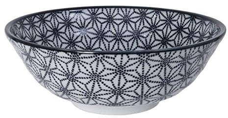 TOKYO design studio SOBA Schüssel Nippon Black Etoile 21 x 7.8 cm 1.1L