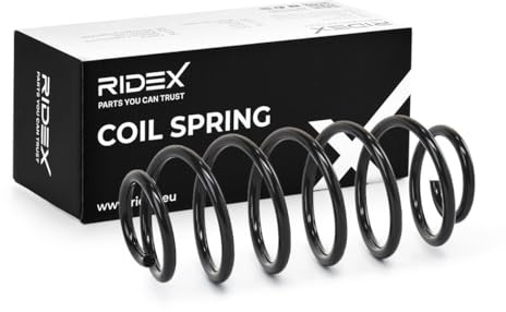 RIDEX 188C0355 2x Federn Fahrwerksfedern Hinten Kompatibel mit TOYOTA Yaris Schrägheck P1 4823152060 4823152050