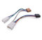 vhbw Autoradio ISO Adapter kompatibel mit Toyota Corolla E10 (1992-1997), E11 (1997-2002), E12J (2002-2007) Auto-Modell