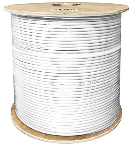 ARLI 500m Koaxialkabel CU Vollkupfer – max. 135 dB 5-fach geschirmt UV-beständig für DVB-S/S2 DVB-T/T2 DVB-C/C2 3D & 4K HDTV