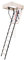 Bodentreppe MINI Plus Speichertreppe 80x60 Metallleiter Handlauf W/m2*K - 0,85