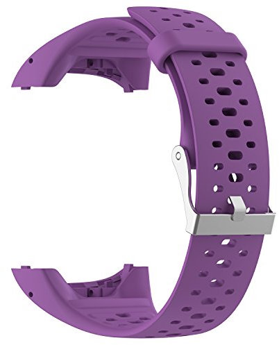 Shieranlee Armband für Polar M400 / M430 - Ersatz Silikon Band Uhrenarmband Gummi Sportarmband - GPS Smart Watch Zubehör