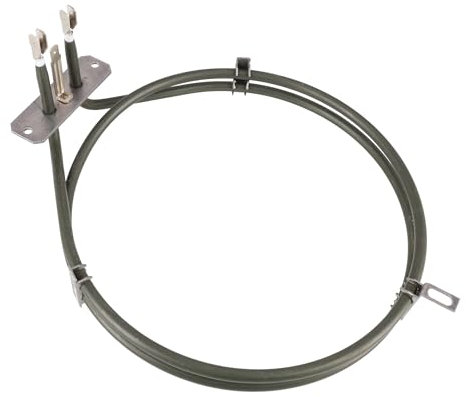 sparefixd Round Fan Heating Element 1600W to Fit Whirlpool Oven