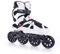 TEMPISH Fitness Inline Skate Ezza 90 für Herren optimale Passform Training Skating ABEC 9 6 Größen I Weiß-Schwarz-Rot 43