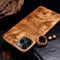 Yidai-Silu iPhone 12 Mini Echtholz Hülle 【FSC zert. Holz mit Aramidfaser, 0,8mm Ultra Dünn】 Holz Back Cover Stoßfest Etui Schutz Case Wood Case für iPhone 12 Mini 5,4” - Golden Burl