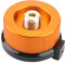 Camping Stove Adapter Gas Adapter Gas Conversion Head Adapter for Butane Canister Screw Gas Cartridge Piston Adapter