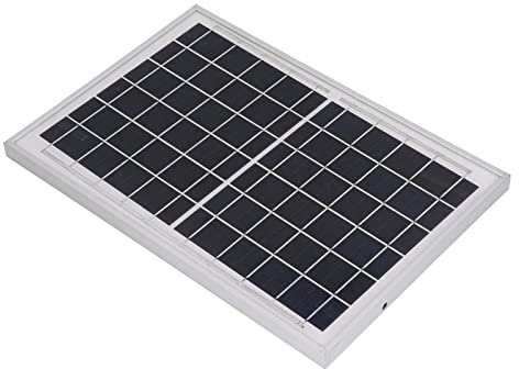 Chargeur de Panneau Solaire, applicabilité Légère et Puissante Panneau Solaire Portable Professionnel 6V 10W pour Petit Camping Sec
