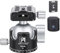 ARTCISE Rótula esférica de Alta Resistencia, Cabeza de trípode panorámica de Perfil bajo de 46 mm y 2 Placas de liberación rápida de 1/4 de Pulgada para trípode Slider DSLR Carga máxima de 25 kg