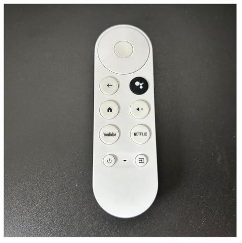 Télécommande Bluetooth Voice G9N9N Remplacement for 2020 Google 4K TV Chromecast