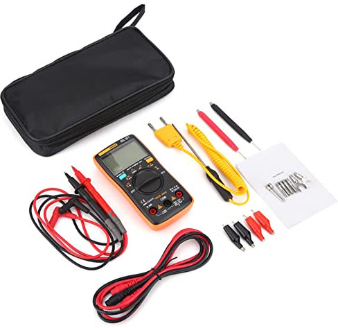 Multimètre, ANENG AN8009 Multimètre Numérique Affichage LCD Multimètre à Plage Automatique Multimètre Portable True RMS Multimètre électronique De Tension AC/DC