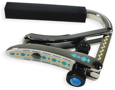 SHUBB - Kapodaster Folk Limitierte Auflage Blue Diamond