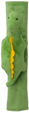Cute since 1999 Gurtpolster Kinder - Gurtschoner Auto für Junge & Mädchen - Sachen & Geschenk für Neugeborene - auch in Autositz verwendbar - 27 x 6 cm (Grünes Dino)