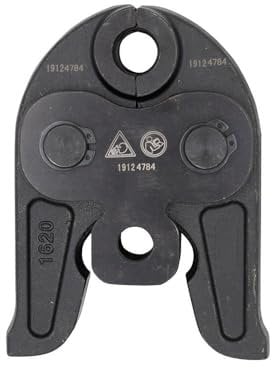 3S SuperSamaStore Ganascia Pinza per Pressatrice Profilo V Diam. 35 mm Compatibile Viega, Adattatore Ganascia Compatibile con Pinze Crimpatrici per Rame e Raccordi più Diffusi