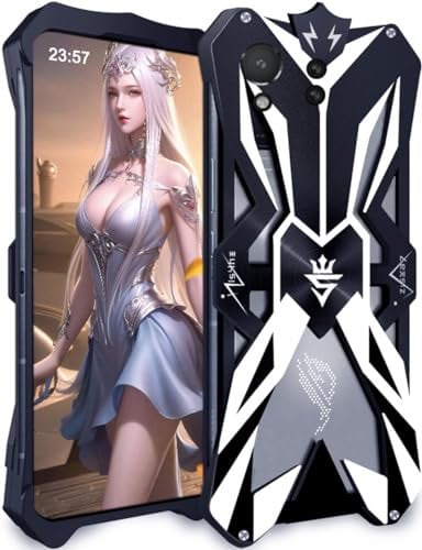 Coque de Téléphone Métal Créative pour ASUS ROG Phone 9 Pro 5G. ROG Phone9 Pro Cover Étui de Téléphone de Jeu en Métal pour ROG9 Pro