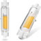 ZJZG R7S LED 78mm 20W, LED R7S 78mm Dimmbar Ersatz für 200W Halogen Leuchtmittel, Kaltweiß 6000K 2000LM, Kein Flackern, 360°Abstrahlwinkel, 2er Pack