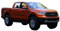 YCNXEB Miniatur Modelle 1:27 Für Ford Ranger 2019 Pickup Trucks Legierung Automodell Druckguss Metall Spielzeugfahrzeuge Simulation Sammlung Geschenke Originalgetreue Nachbildung(Orange)