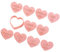 10 x internationale Keksstempel mit Aufschrift I Love You, in mehreren Sprachen für Geburtstagspartys