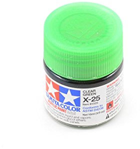Tamiya X25 Acryl, Mini-Lack, Grün