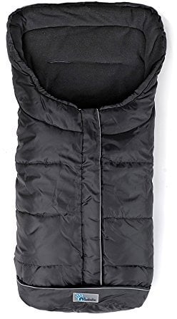 Altabebe AL2203-03 Winterfußsack Active Kollektion für Kinderwagen, schwarz