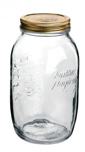 Einmachglas Schraubverschluss Quattro Stagioni verschiedene Größen und Formen, Größe:1.50 Liter