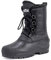 Uomo Letame Allacciare Breve Nylon Pioggia Allacciare Anatra Stivali - BLK41 AYC0141