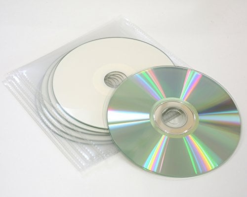 Ritek Traxdata CDs in hochwertigen Kunststoff-Hüllen, bedruckbar mit Tintenstrahldrucker, 52-fache Geschwindigkeit, 5 Stück