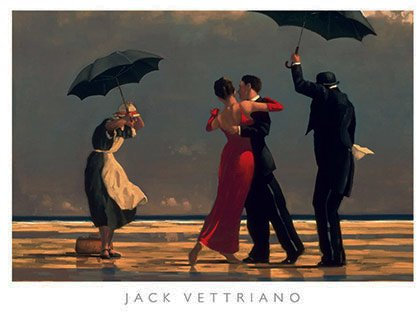 Vettriano Poster The Singing Butler Druck auf Offset 80 x 60 cm Code 018060 mignecoandsmith.com