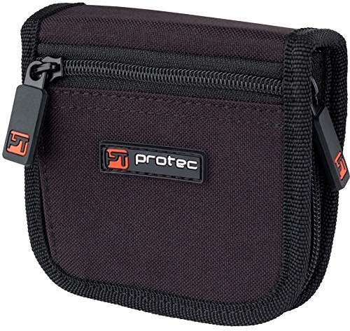 Protec Trumpet/Small Brass Multiple (3-Piece) Nylon Mouthpiece Pouch with Zipper Closure, Model A219ZIP