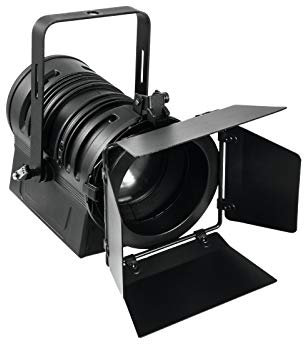 Eurolite LED THA-40PC Theater-Spot schwarz | Lüfterloser PC-Scheinwerfer (DMX), 57-W-LED in Warmweiß, Farbwiedergabe (CRI) > 90