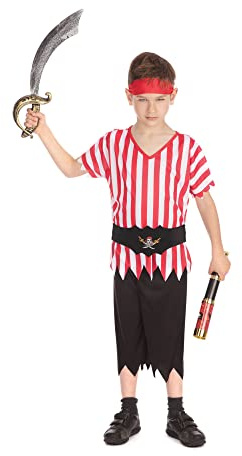 Bristol Novelty Pirate Boy Budget Costume
