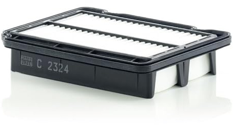 MANN-FILTER, C 2324 Luftfilter | Für PKW, Saubere Luftzufuhr, Langlebiges Filtermedium, Passgenaues Design, Echte OE-Technologie