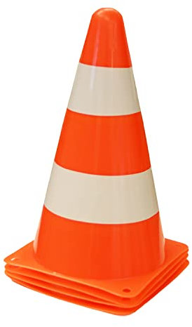 Eduplay 170238 Markierungskegel 4 Stück orange
