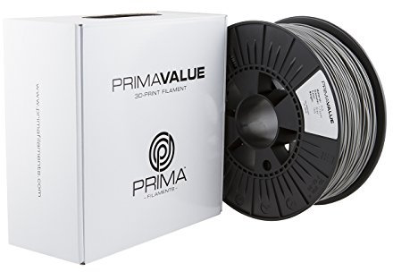 PrimaCreator PrimaValue 3D Drucker Filament - PLA - 1,75 mm - 1 kg - Hellgrau