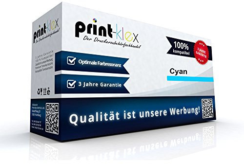 Print-Klex Tintenpatrone kompatibel für HP DesignJet 500 E DesignJet 500 Mono DesignJet 500 Plus 24 Inch C4911A Nr. 82 Cyan Blau - Color Pro Serie