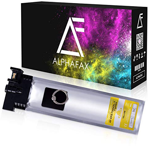 Alphafax Tintenpatrone kompatibel für Epson Workforce Pro WF-C5210DW WF-C5290DW WF-C5710DWF WF-C5790DWF C13T945440 T9454 Yellow 5000 Seiten