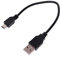 Câble USB 2.0 Court A Mâle Vers Mini 5 Broches B Câble de Données Câble Adaptateur Chargeur
