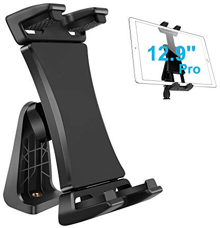 Peastrex Adattatore per treppiedi per iPad Pro 12.9 11 10.5, iPad Air Mini, scheda di superficie, Galaxy Tab e tablet da 3,5 a 13,5 pollici, per treppiede, monopiede