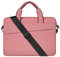 RAINYEAR 15,6 Pollici Laptop Borsa a Tracolla per PC Portatile 15,6 Notebook Chromebook, Custodia Protettiva Impermeabile Sleeve con Manici Cinturino, Rosa