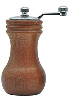 DZBOCM Pfeffermühle Gewürzmühle Salz- Und Pfeffermühle Mit Handkurbel Aus Massivholz Für Gastronomie, Aufrüstung Und Pfeffermühlen Mit Einstellbarer Dicke Chilimühle Gewürzmühlen