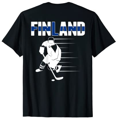 Finnland Eishockey-Liebhaber Trikot – Finnische Hockey-Team-Fans T-Shirt