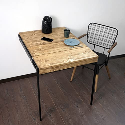 Ultimate Premium Products Murphy Klapptisch | Wandmontierter Tisch Esstisch | Multifunktionaler Schreibtisch & Regal | Aufbewahrungsregal | Kleiner Schreibtisch