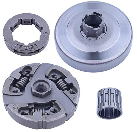 Gubeter 3/8-7T Clutch Drum Sprocket Kit, For Husqvarna 181 281 288 281Xp 288Xp Chainsaw, 503701501, 503625903