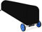 Izzybang 24 Feet Pool Reel Set Cover Waterproof Heavy Duty Protective Inground Swimming Pool Solar Blanket Reel Roller Winter Covers Protector (Upgrade), Black